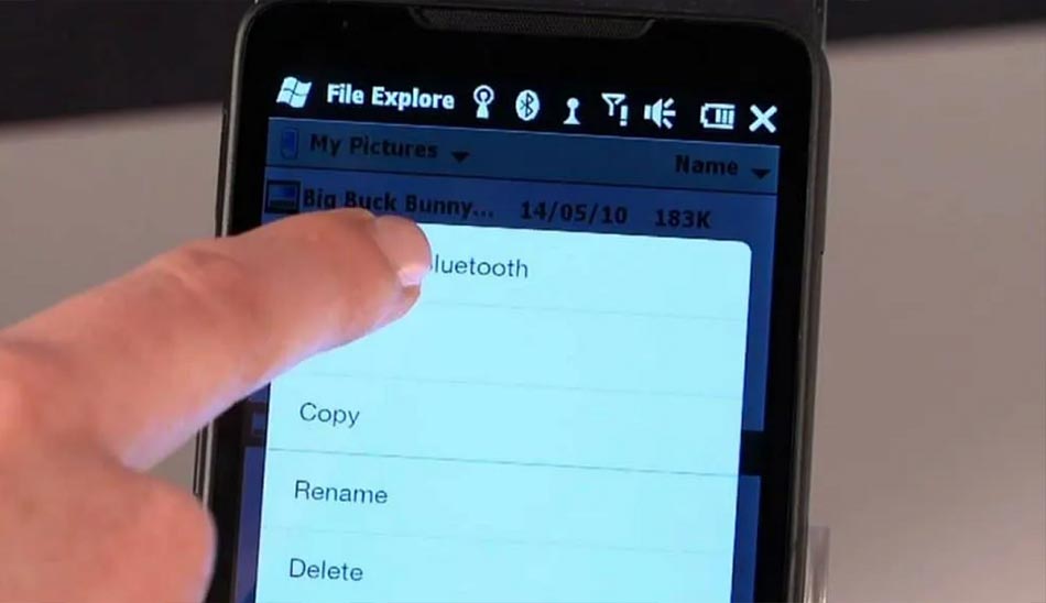 آموزش ارسال برنامه با بلوتوث در اندروید
