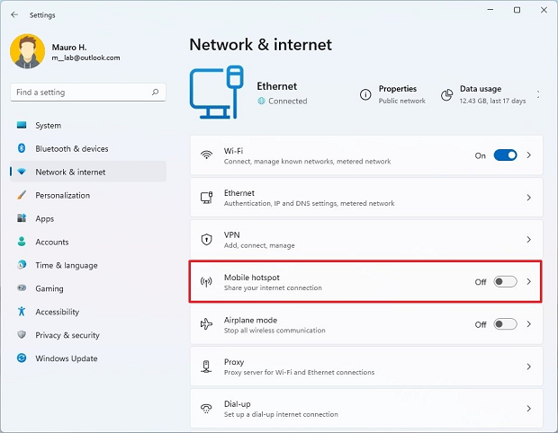 اشتراک گذاری اینترنت با دانگل وای فای