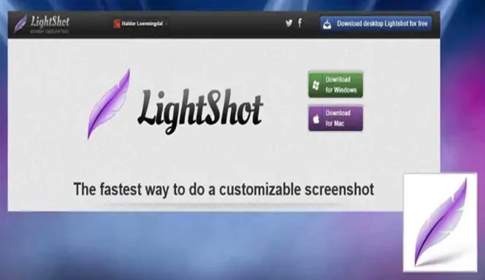 4. برنامه اسکرین شات اسکرولی در ویندوز Lightshot