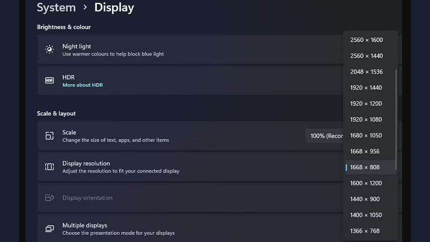 تغییر اندازه آیکون دسکتاپ