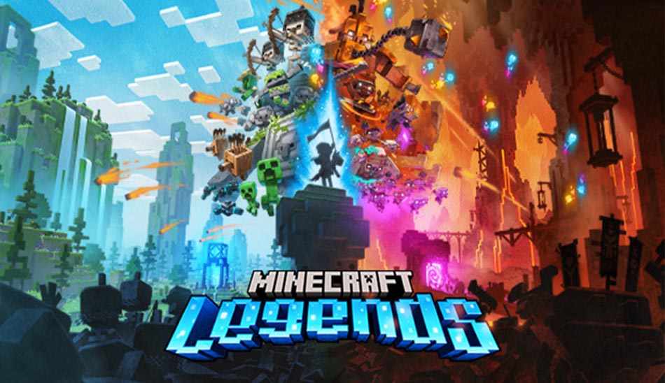 1. بازی Minecraft Legends بازی های جدید ps4