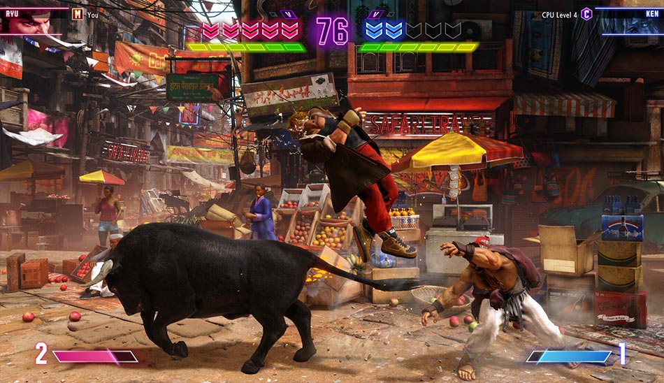 بازی 6 Street Fighter
