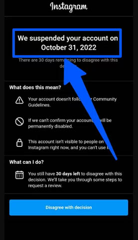 رفع ارور suspended / حل مشکل ساسپندد اینستاگرام