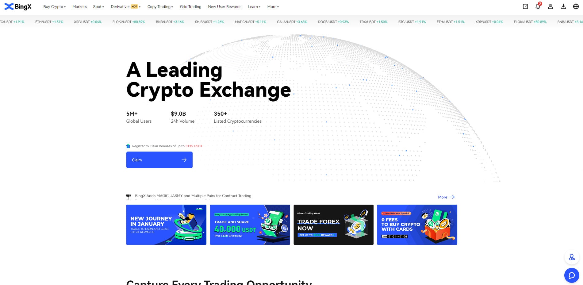 آموزش ثبتنام در صرافی بینگ ایکس BingX
