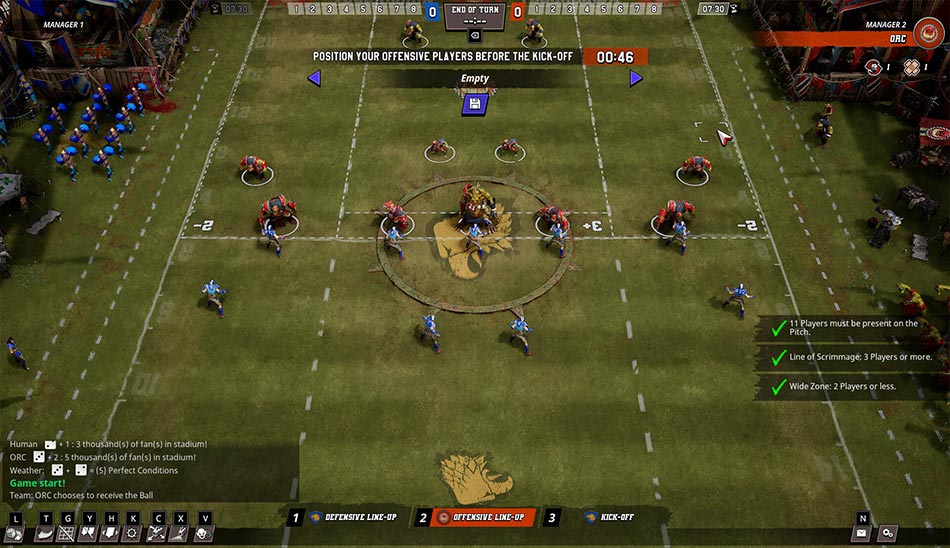 بررسی بازی Blood Bowl 3