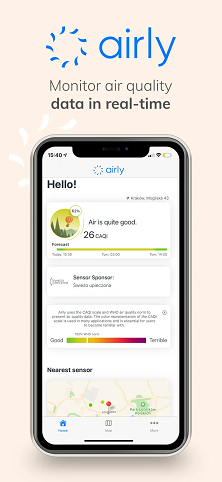 اپلیکیشن شاخص روزانه آلودگی هوا