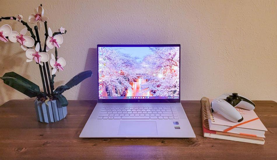 4. لپ تاپ HP Envy 16 بهترین لپتاپهای hp با صفحه تاچ