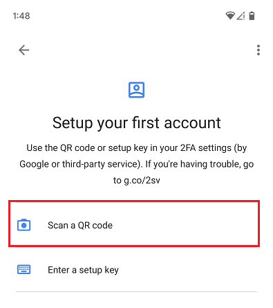 چگونه google authenticator را بازیابی کنیم