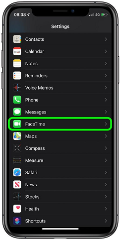 نحوه کار با برنامه FaceTime