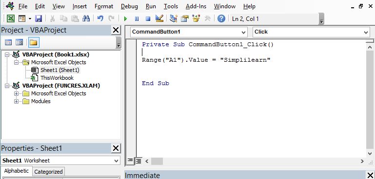 آموزش VBA در اکسل
