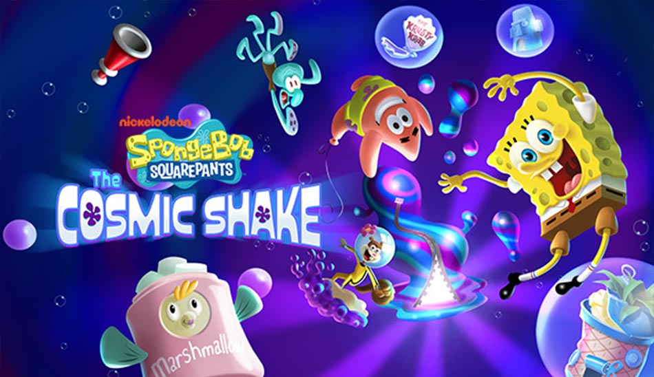 1. بازی SpongeBob SquarePants: The Cosmic Shake بهترین بازی های آفلاین 2023