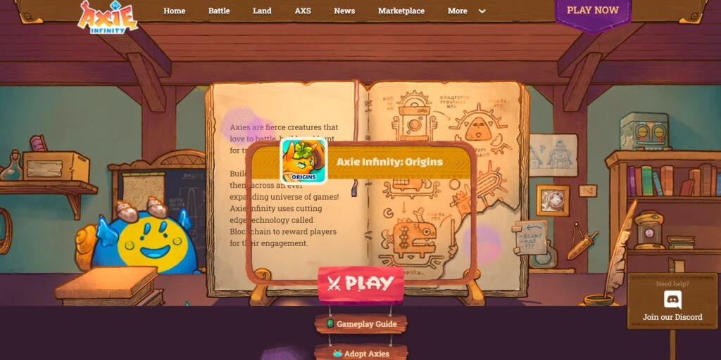 پلتفرم Axie Infinity