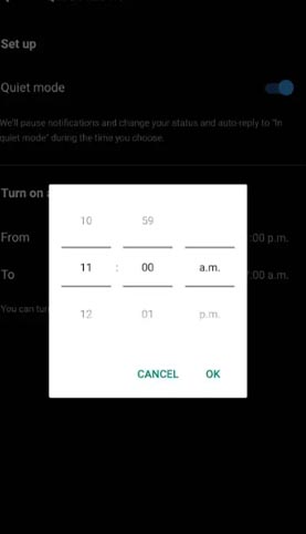 فعال سازی قابلیت Quiet Mode / قابلیت Quiet Mode