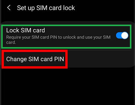 برداشتن پین کد سیم کارت