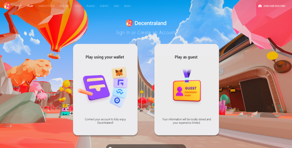 آموزش ورود به بازی Decentraland + آموزش تصویری 03