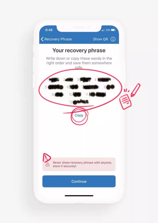 آموزش کامل بازیابی ارز در تراست ولت + تضمینی