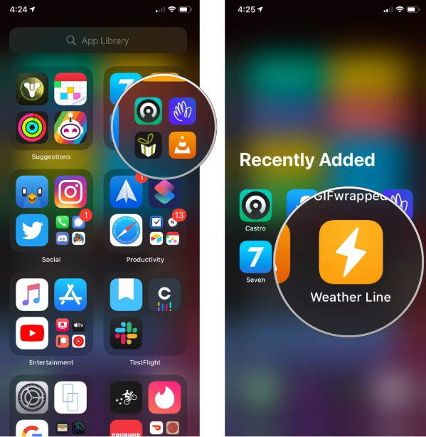 روش های رفع مشکل App Library