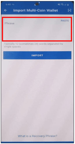 آموزش کامل بازیابی ارز در تراست ولت + تضمینی