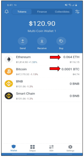 آموزش کامل بازیابی ارز در تراست ولت + تضمینی