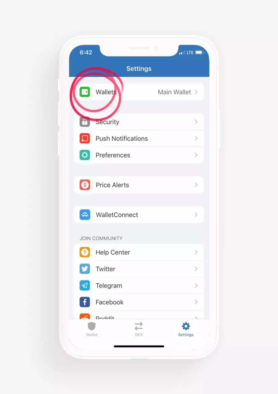 آموزش کامل بازیابی ارز در تراست ولت + تضمینی