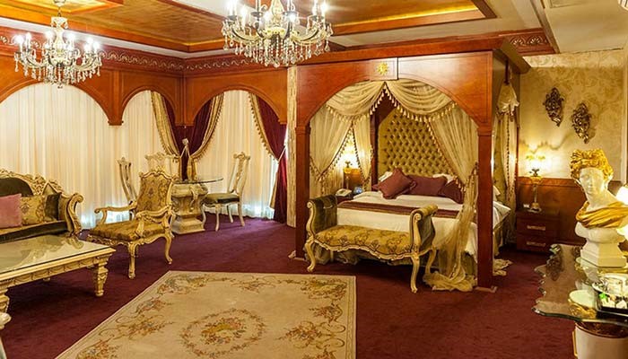 عکسی از اتاق های هتل درویشی مشهد