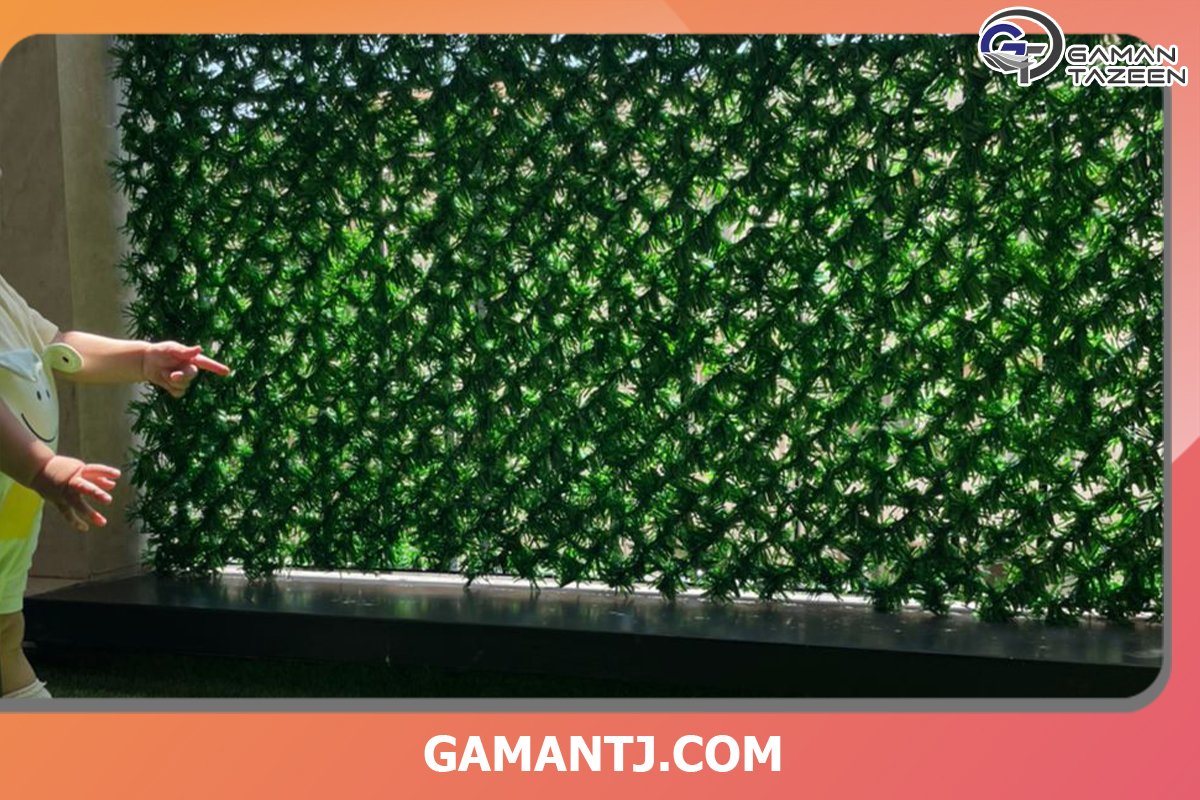 تزئین بالکن با فنس چمنی چگونه است