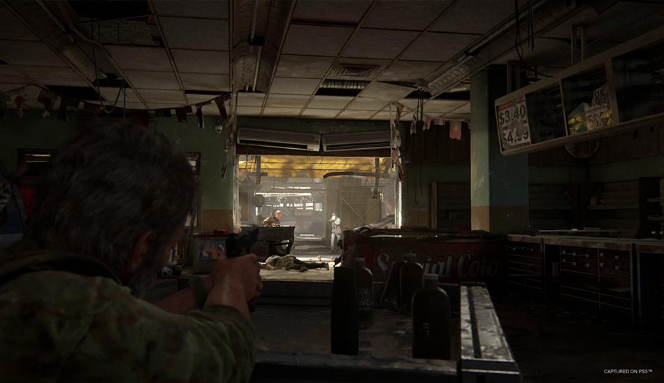 گیم پلی بازی The Last of Us Remake