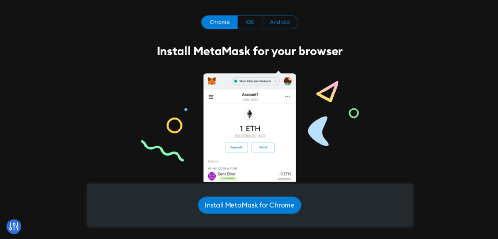 آموزش راه اندازی کیف پول MetaMask + آموزش تصویری 01