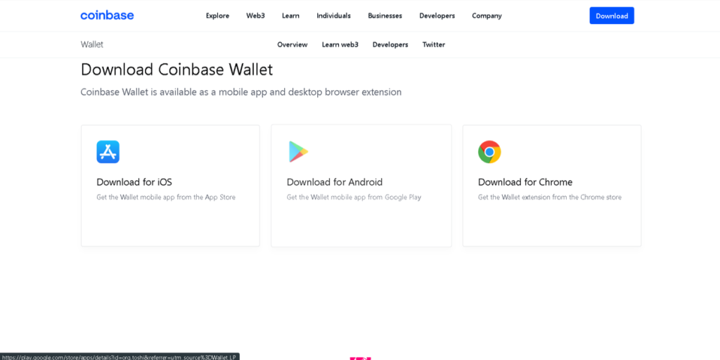 آموزش ساخت کیف پول COINBASE + آموزش تصویری 02