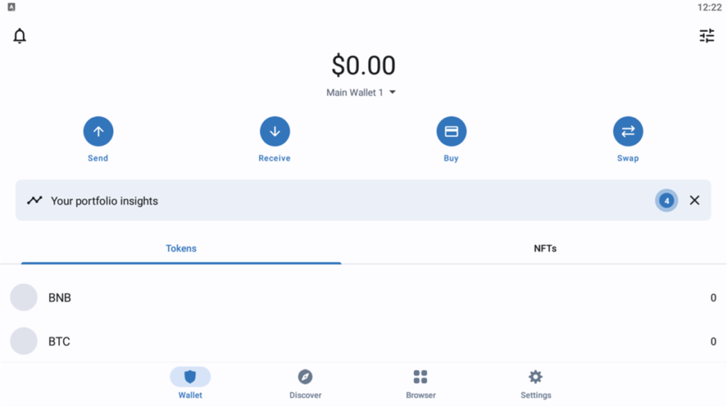 آموزش ثبت نام در Trust Wallet + آموزش تصویری 04