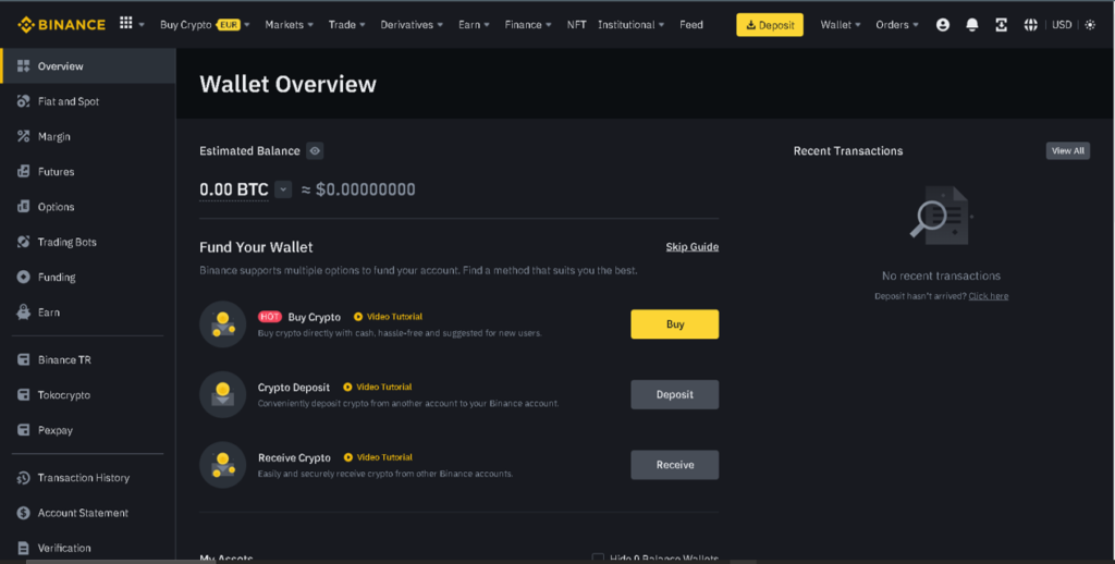 آموزش ساخت کیف پول Binance+ آموزش تصویری 06