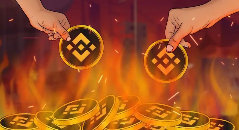 Binance coin burning token