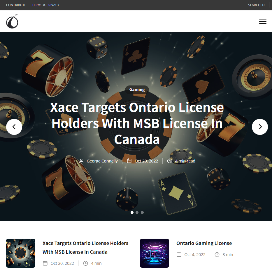 صفحه اول سایت CoinLauncher