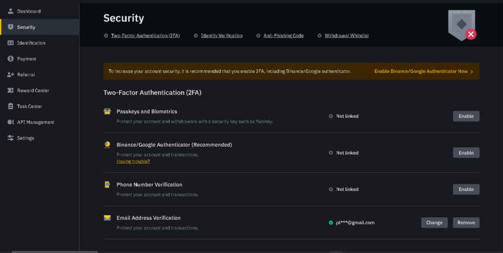 آموزش ساخت کیف پول Binance+ آموزش تصویری 05
