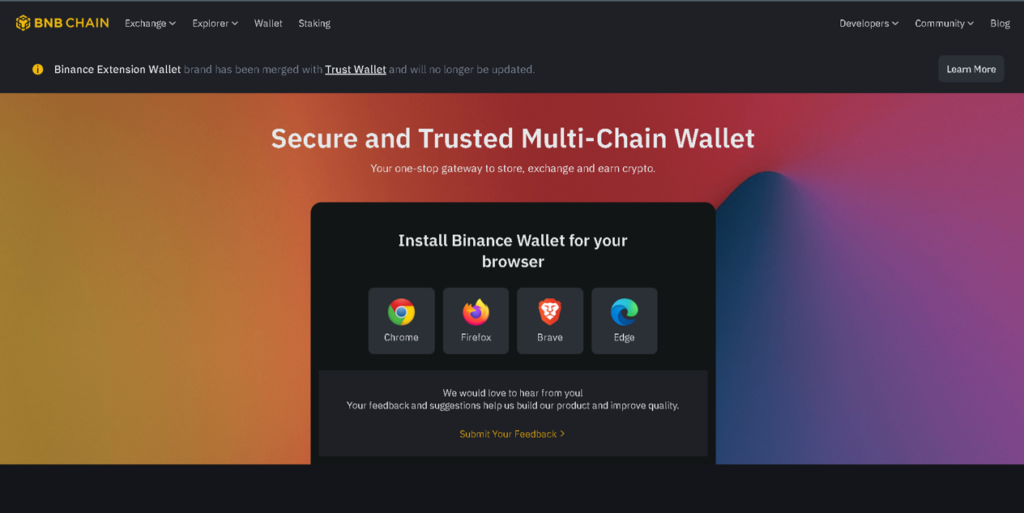 آموزش ساخت کیف پول Binance+ آموزش تصویری e01