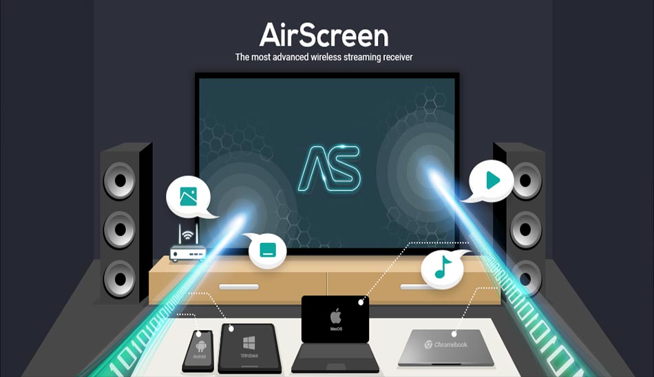 4. AirScreen برنامه های کاربردی اندروید باکس