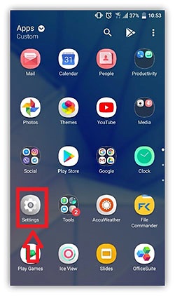تنظیمات اینترنت رایتل