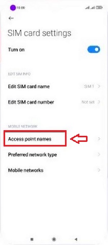 نحوه فعال کردن تنظیمات اینترنت رایتل