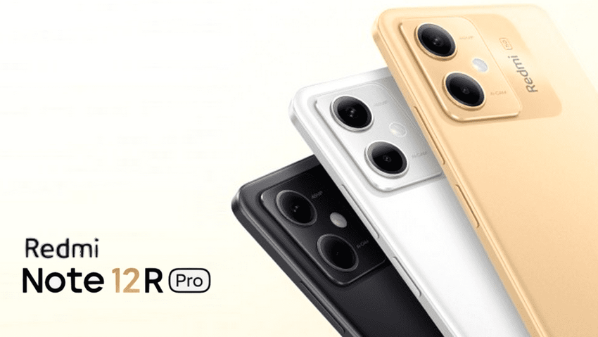 گوشی Redmi Note 12R Pro/طراحی گوشی ردمی نوت 12R پرو