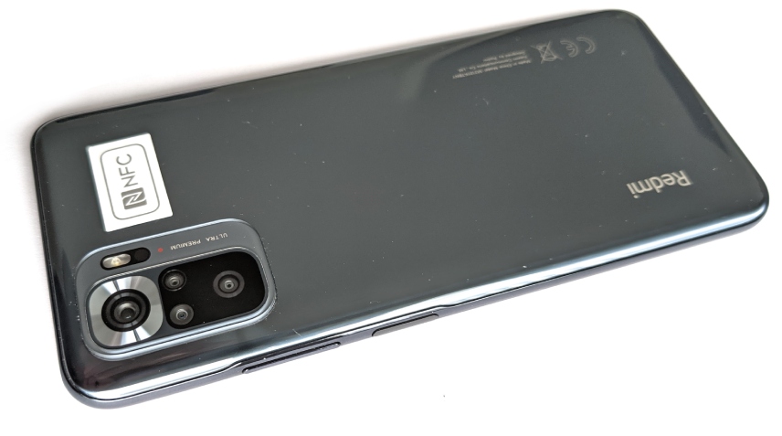 طراحی گوشی شیائومی redmi note 10s