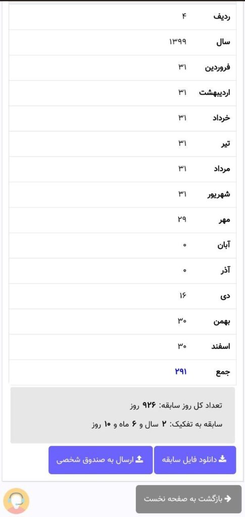 نحوه مشاهده سوابق بیمه تامین اجتماعی