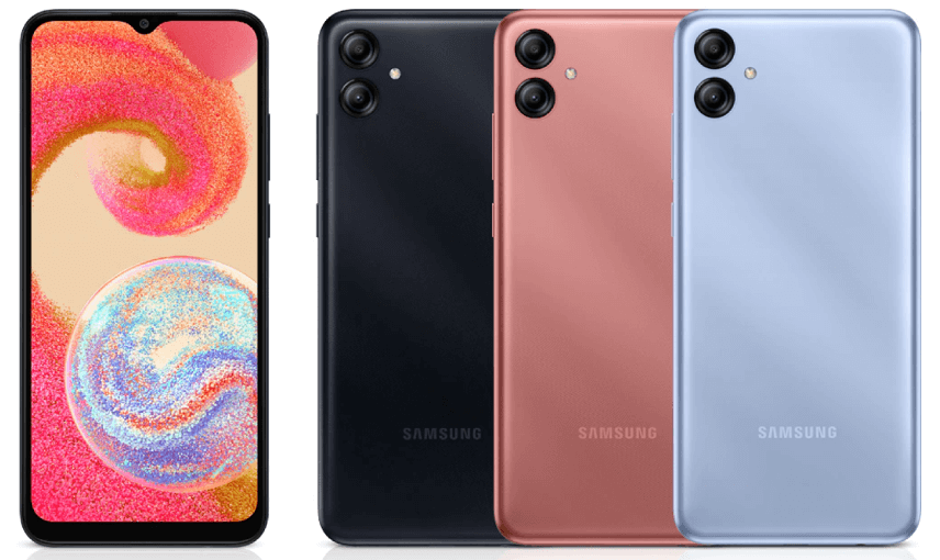 طراحی گوشی Samsung Galaxy A04e