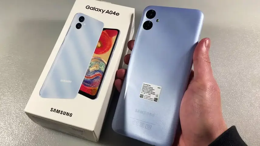 طراحی گوشی Samsung Galaxy A04e