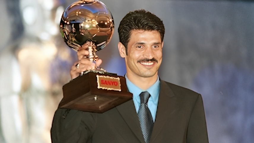 علی دایی توپ طلا
