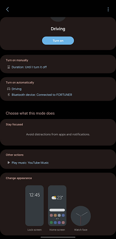 رابط کاربری One UI 6.0