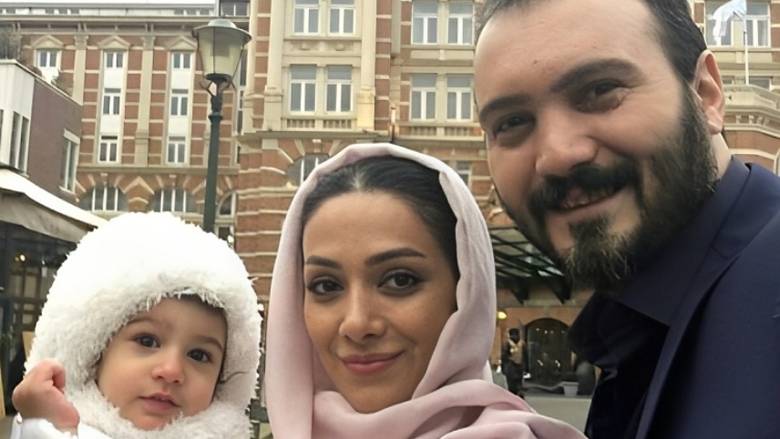 کامبیز دیرباز و همسرش / کامبیز دیرباز قد