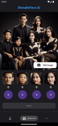 اپلیکیشن تغییر چهره RemakeFace