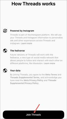 راه اندازی Threads