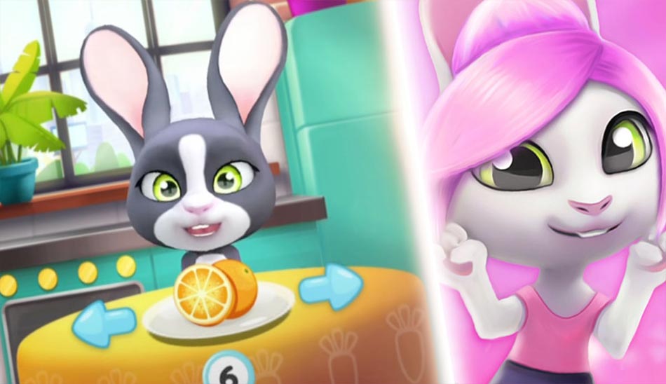 2. بازی Bu Bunny لیست بازی های جدید دخترانه ۲۰۲۳ برای اندروید