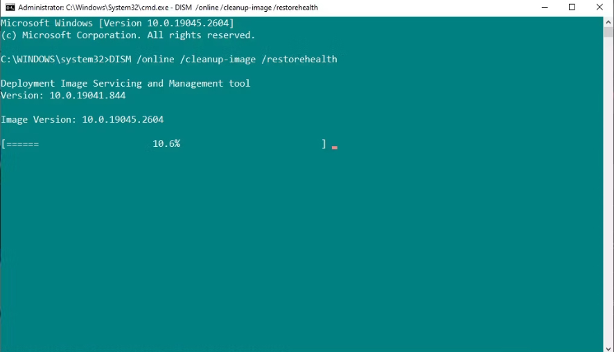 حل مشکل bad system config info